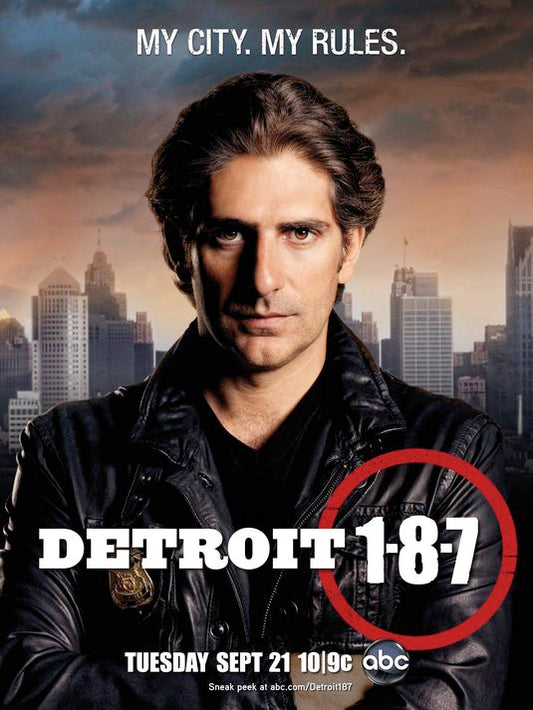 1000 piece jigsaw puzzle for tv poster: Detroit 1-8-7