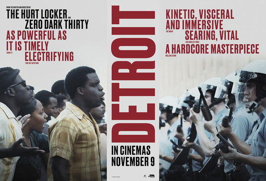 1000 piece jigsaw puzzle for the movie poster: Detroit (2017) ver14