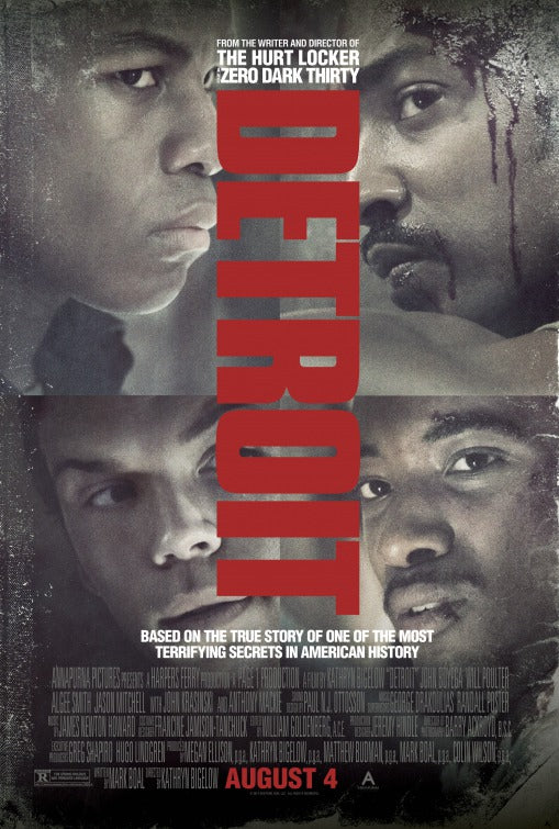 1000 piece jigsaw puzzle for the movie poster: Detroit (2017) ver2