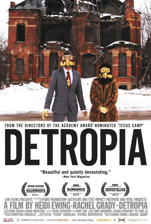 1000 piece jigsaw puzzle for the movie poster: Detropia (2012)
