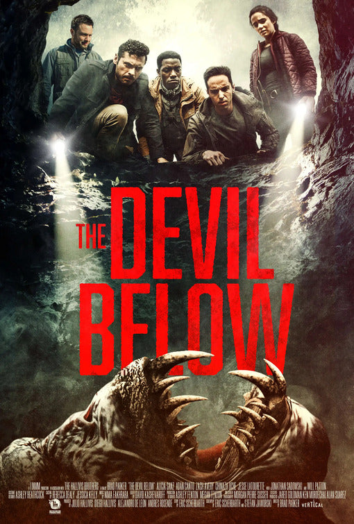 1000 piece jigsaw puzzle for the movie poster: The Devil Below (2021)