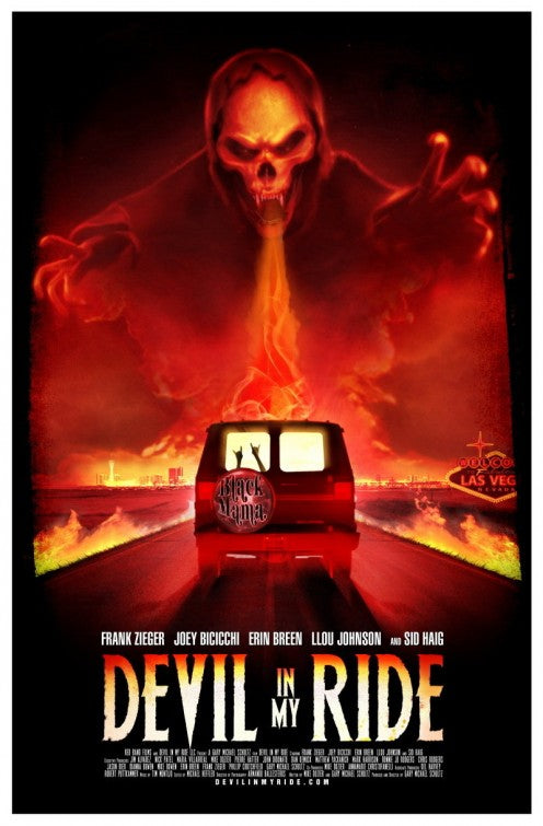 1000 piece jigsaw puzzle for the movie poster: Devil in My Ride (2013)