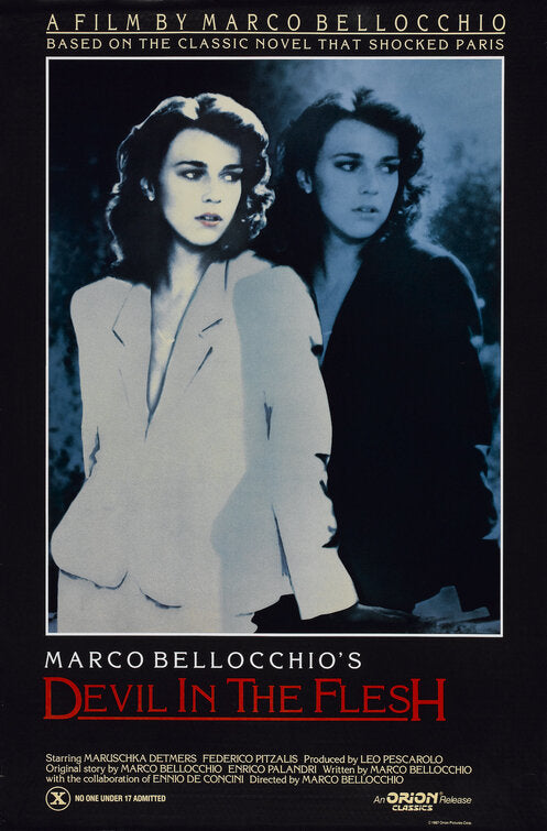 the movie poster: Devil in the Flesh (1987)