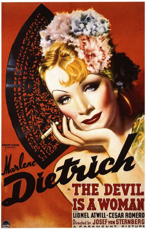 the movie poster: The Devil Is a Woman (1935) ver2
