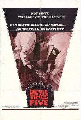 the movie poster: Devil Times Five (1974)