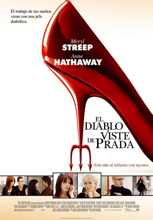 the movie poster: The Devil Wears Prada (2006) ver2