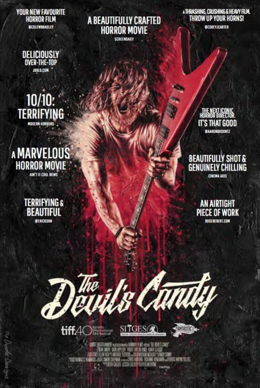 1000 piece jigsaw puzzle for the movie poster: The Devil's Candy (2016)
