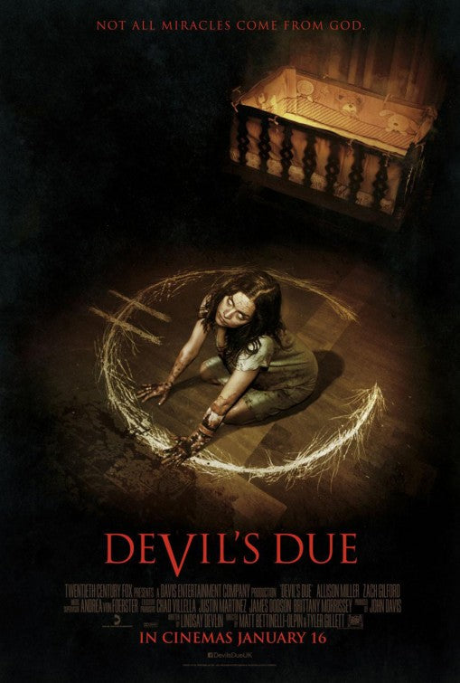 1000 piece jigsaw puzzle for the movie poster: Devil's Due (2014) ver3