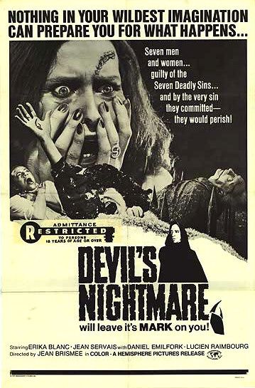 the movie poster: The Devil's Nightmare (1974)