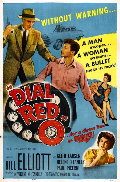 the movie poster: Dial Red O (1955)