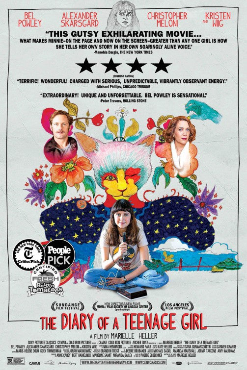 1000 piece jigsaw puzzle for the movie poster: The Diary of a Teenage Girl (2015) ver4