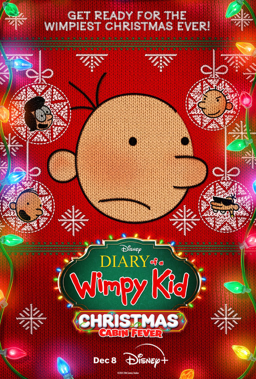 1000 piece jigsaw puzzle for the movie poster: Diary of a Wimpy Kid Christmas: Cabin Fever (2023)