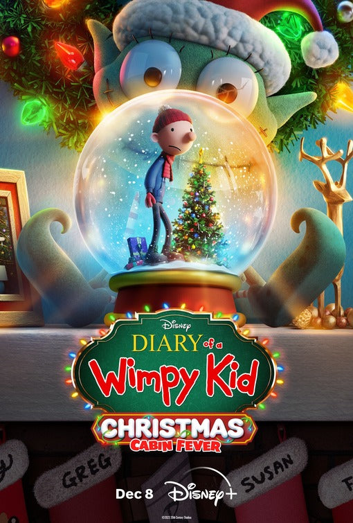 1000 piece jigsaw puzzle for the movie poster: Diary of a Wimpy Kid Christmas: Cabin Fever (2023) ver3