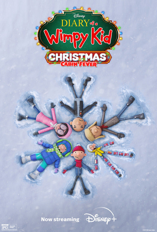 1000 piece jigsaw puzzle for the movie poster: Diary of a Wimpy Kid Christmas: Cabin Fever (2023) ver4