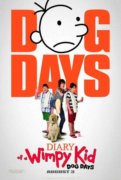 1000 piece jigsaw puzzle for the movie poster: Diary of a Wimpy Kid: Dog Days (2012)