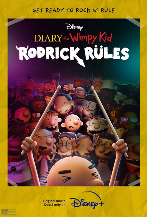 1000 piece jigsaw puzzle for the movie poster: Diary of a Wimpy Kid: Rodrick Rules (2022) ver2