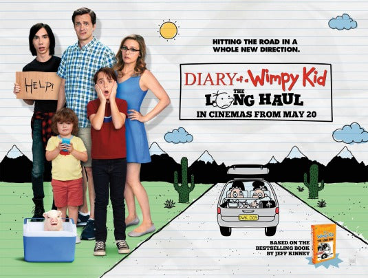 1000 piece jigsaw puzzle for the movie poster: Diary of a Wimpy Kid: The Long Haul (2017) ver2