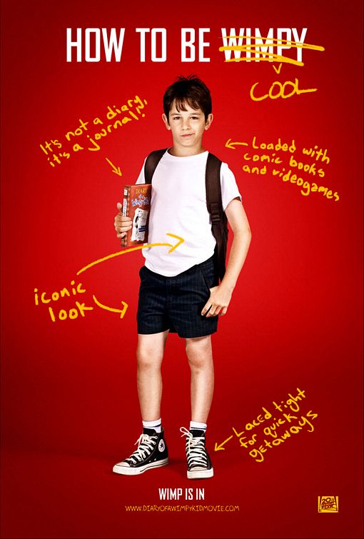 1000 piece jigsaw puzzle for the movie poster: Diary of a Wimpy Kid (2010) ver2