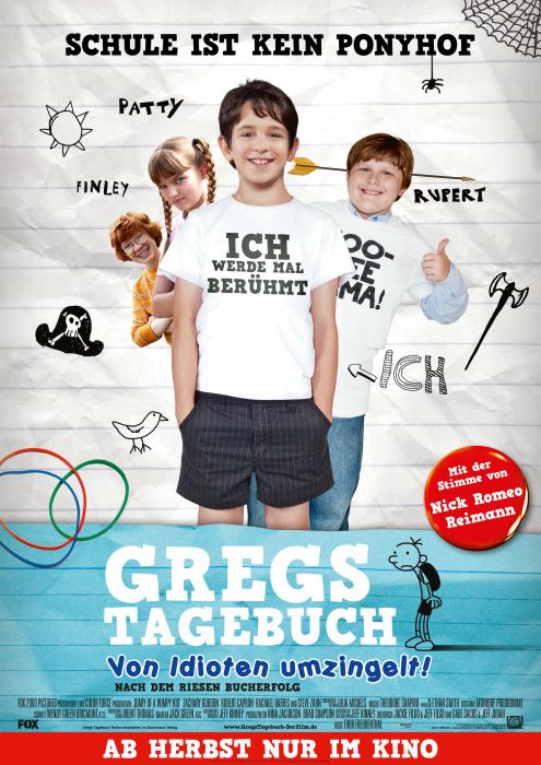 1000 piece jigsaw puzzle for the movie poster: Diary of a Wimpy Kid (2010) ver7