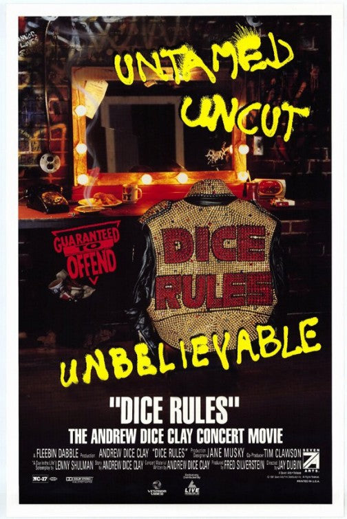the movie poster: Dice Rules (1991)