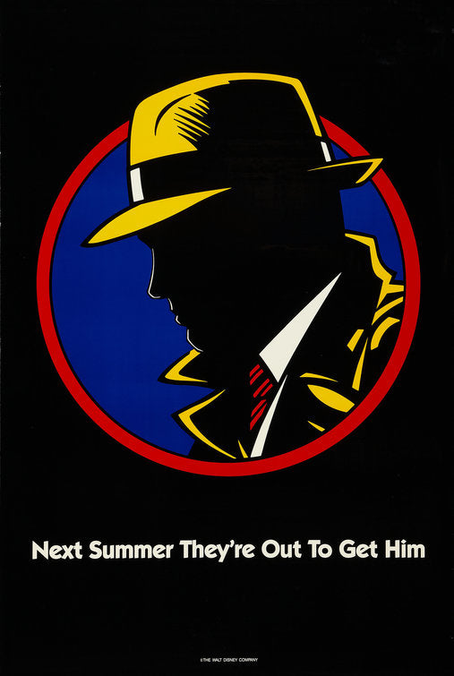 the movie poster: Dick Tracy (1990) ver2