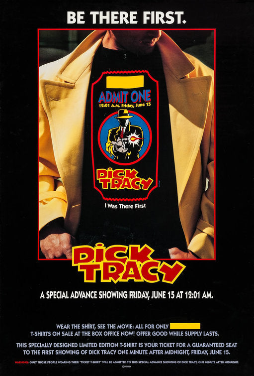 the movie poster: Dick Tracy (1990) ver5