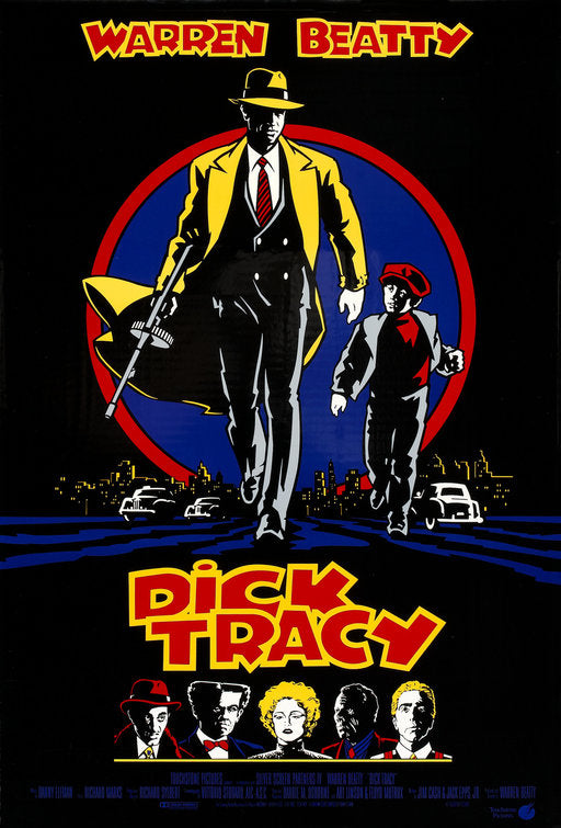 1000 piece jigsaw puzzle for the movie poster: Dick Tracy (1990) ver9