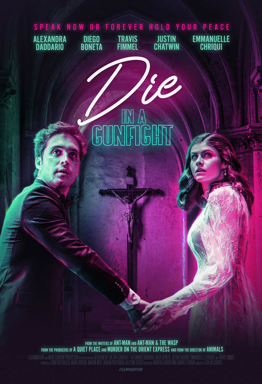 1000 piece jigsaw puzzle for the movie poster: Die in a Gunfight (2021) ver10