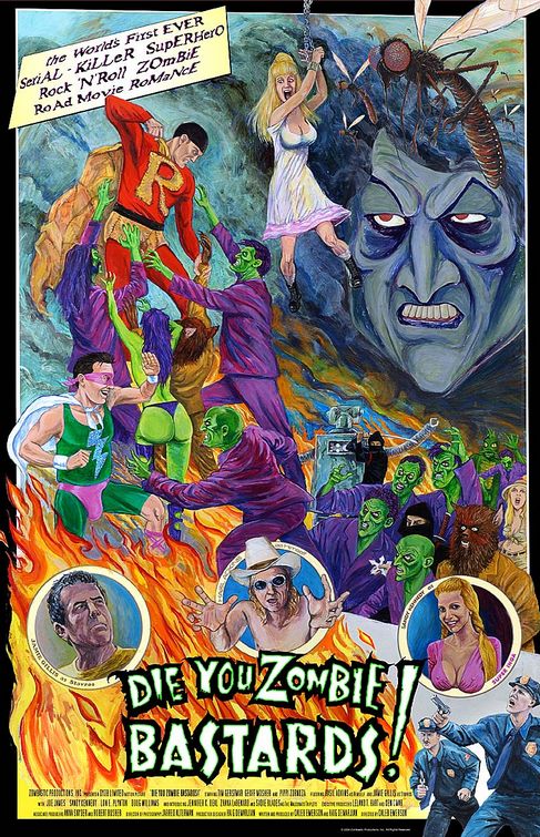 the movie poster: Die You Zombie Bastards! (2005)
