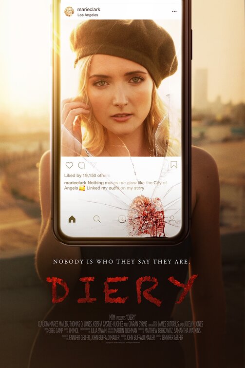 1000 piece jigsaw puzzle for the movie poster: DieRy (2020)