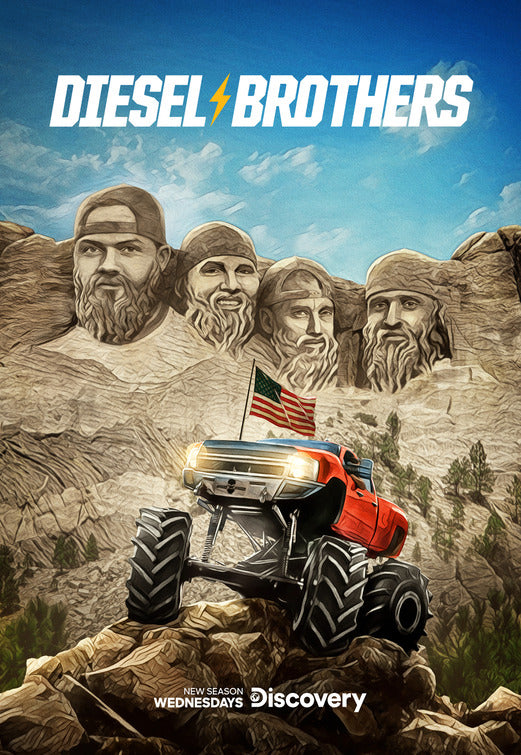 1000 piece jigsaw puzzle for tv poster: Diesel Brothers