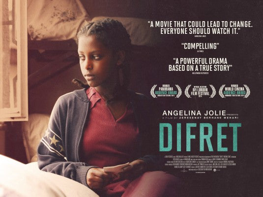 1000 piece jigsaw puzzle for the movie poster: Difret (2014)