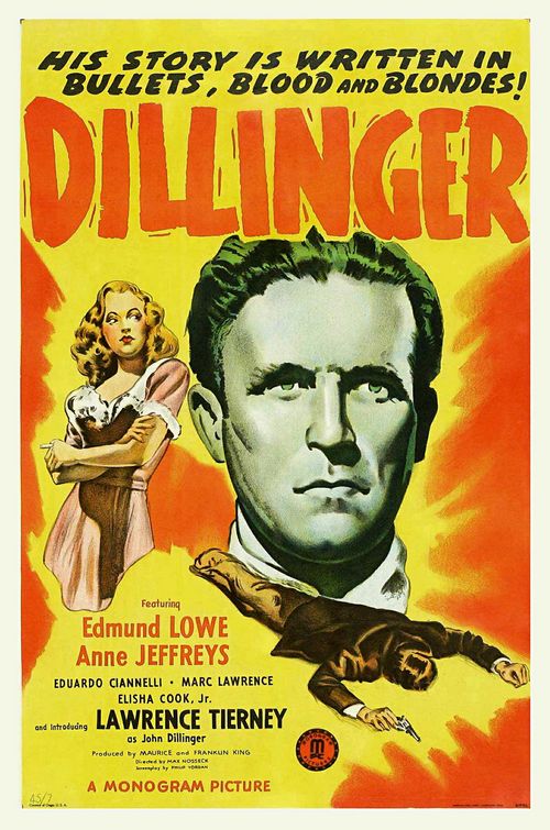 the movie poster: Dillinger (1945)