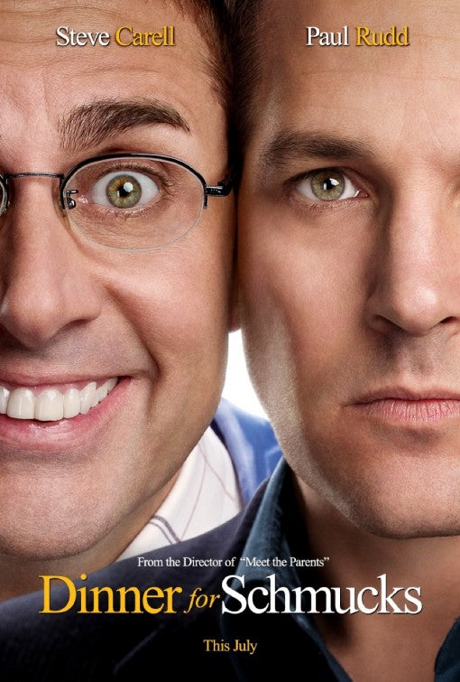 1000 piece jigsaw puzzle for the movie poster: Dinner for Schmucks (2010)