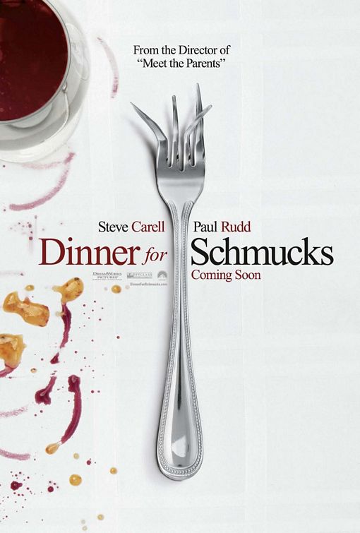 1000 piece jigsaw puzzle for the movie poster: Dinner for Schmucks (2010) ver3