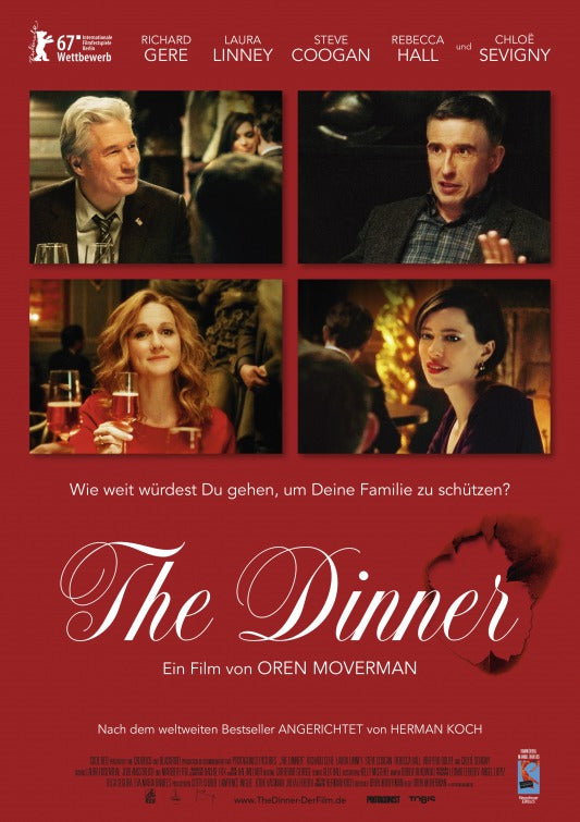 1000 piece jigsaw puzzle for the movie poster: The Dinner (2017) ver2