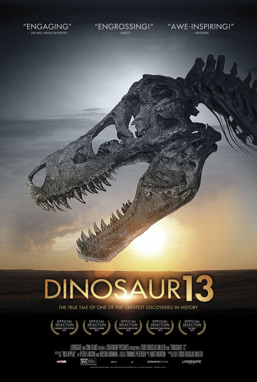 1000 piece jigsaw puzzle for the movie poster: Dinosaur 13 (2014)