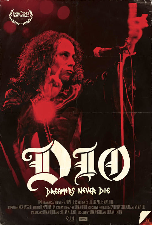 1000 piece jigsaw puzzle for the movie poster: Dio: Dreamers Never Die (2022)