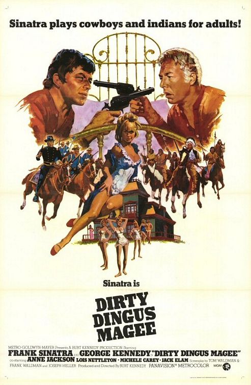 the movie poster: Dirty Dingus Magee (1970) ver2