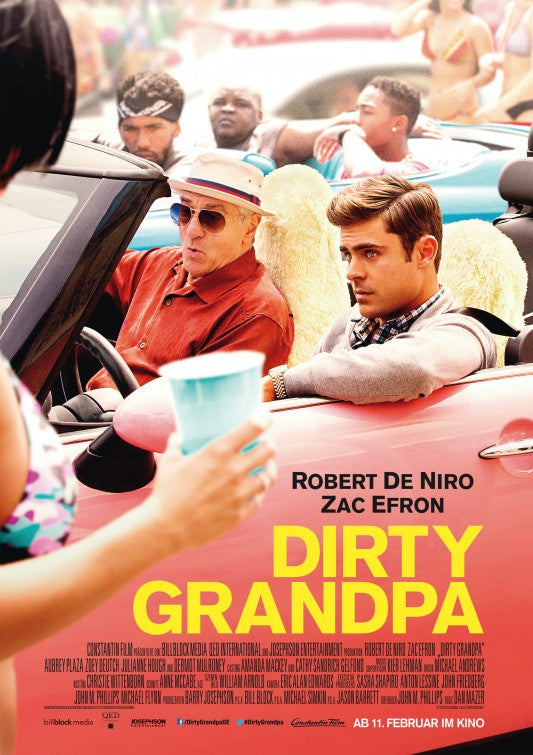 1000 piece jigsaw puzzle for the movie poster: Dirty Grandpa (2016) ver11