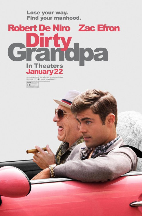 1000 piece jigsaw puzzle for the movie poster: Dirty Grandpa (2016) ver3