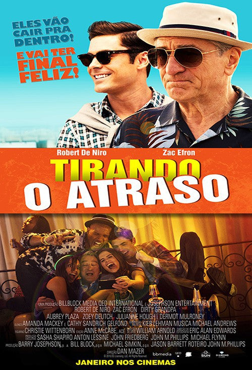 1000 piece jigsaw puzzle for the movie poster: Dirty Grandpa (2016) ver5