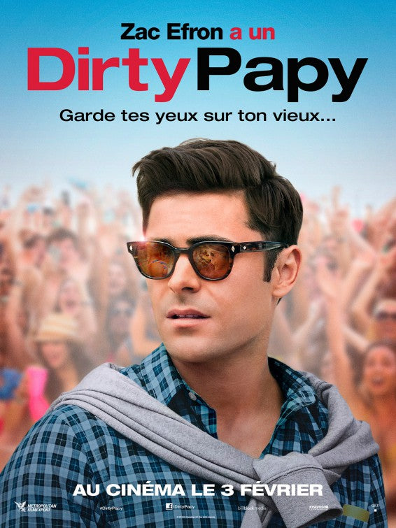 1000 piece jigsaw puzzle for the movie poster: Dirty Grandpa (2016) ver7