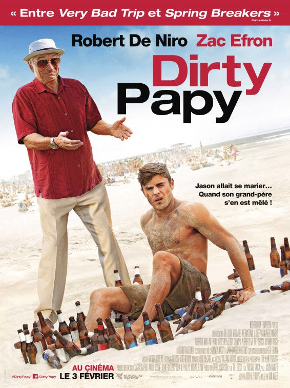 1000 piece jigsaw puzzle for the movie poster: Dirty Grandpa (2016) ver8