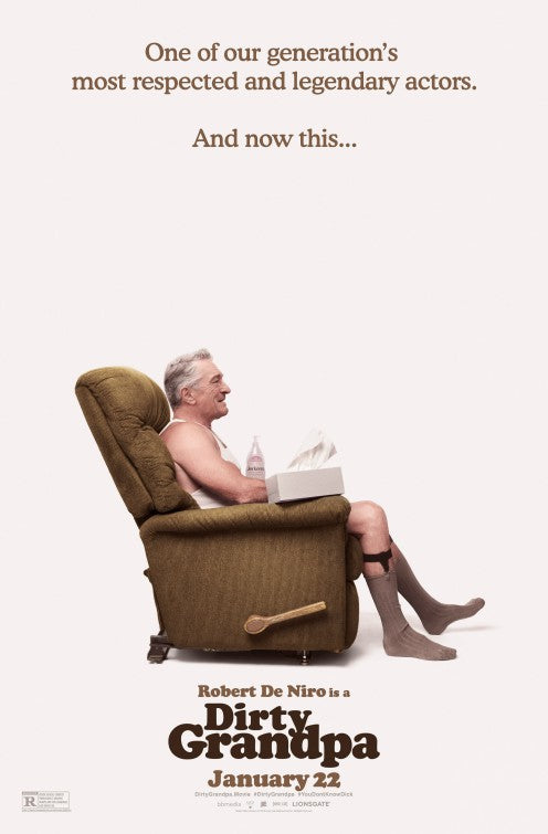 1000 piece jigsaw puzzle for the movie poster: Dirty Grandpa (2016) ver9