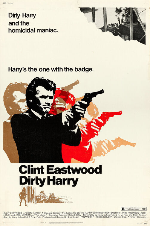 1000 piece jigsaw puzzle for the movie poster: Dirty Harry (1971) ver4