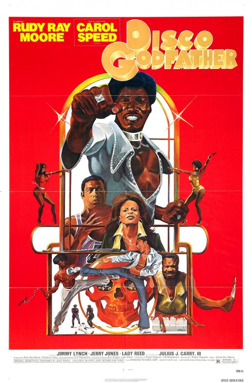 1000 piece jigsaw puzzle for the movie poster: Disco Godfather (1979)