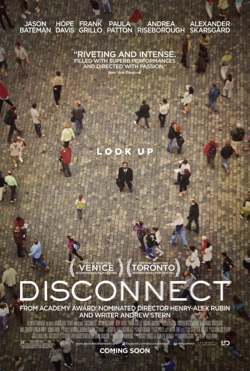 1000 piece jigsaw puzzle for the movie poster: Disconnect (2013)