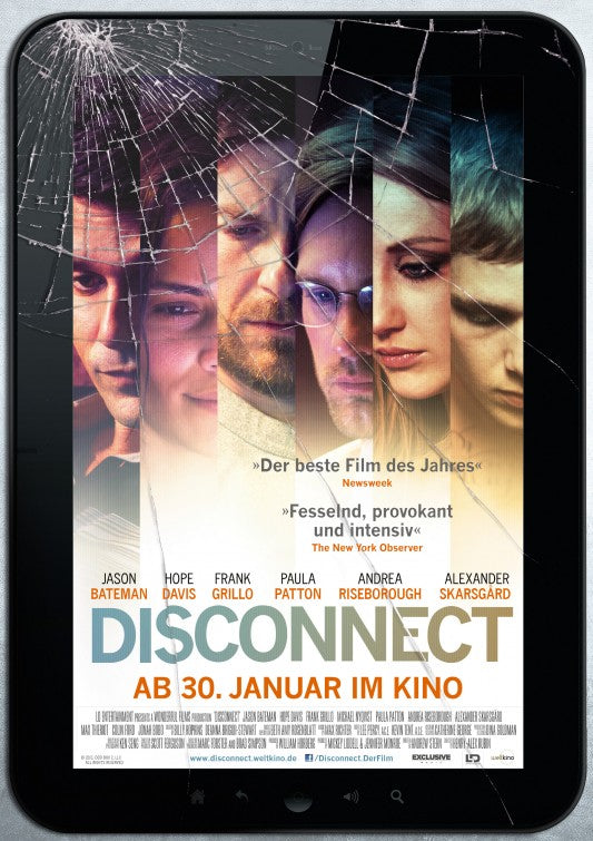 1000 piece jigsaw puzzle for the movie poster: Disconnect (2013) ver4