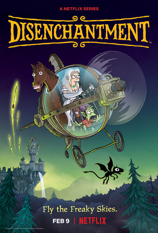 1000 piece jigsaw puzzle for tv poster: Disenchantment, ver5